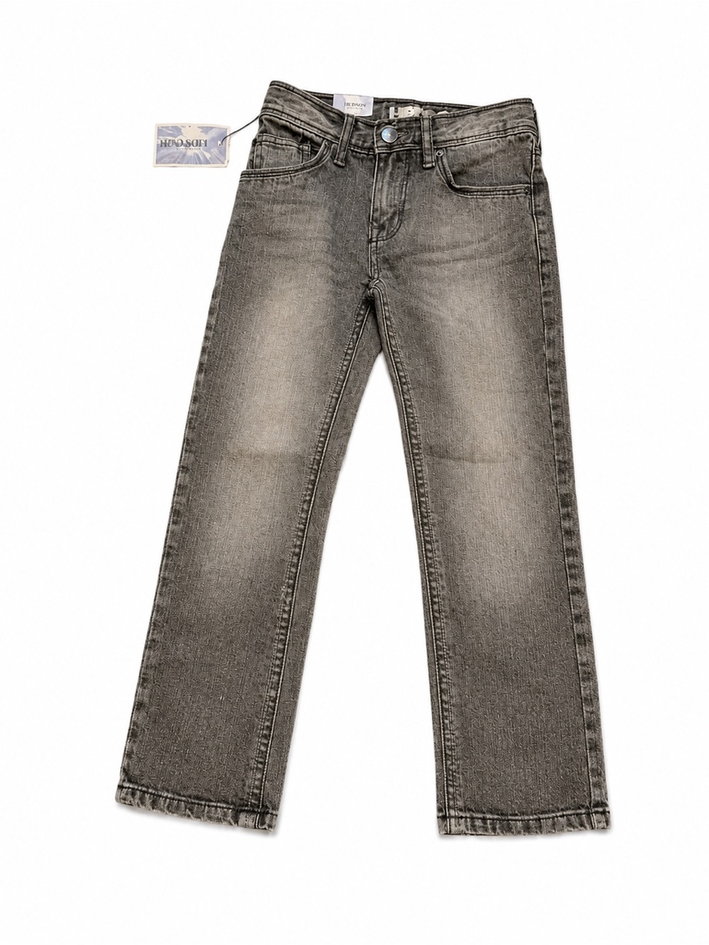 NWT Uproar Boys 8 Slim Dusted Black Slim Straight Jeans